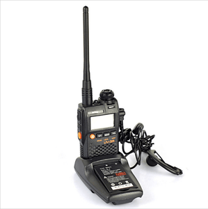 Baofeng-Mini walkie talkie UV-3R de largo alcance, banda Dual UHF VHF, Radio bidireccional práctica con pantalla Lcd - Product Image 3