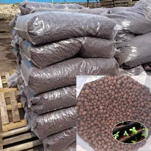 Hoge absorberende Groothandel Aquaponics expanded clay ballen voor waterbehandeling filter