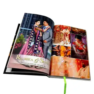 Accept custom design hardcover a4 color india or arabic book printing