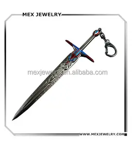 Transformers Optimus Prime Metal Weapons Swords Model Keychain