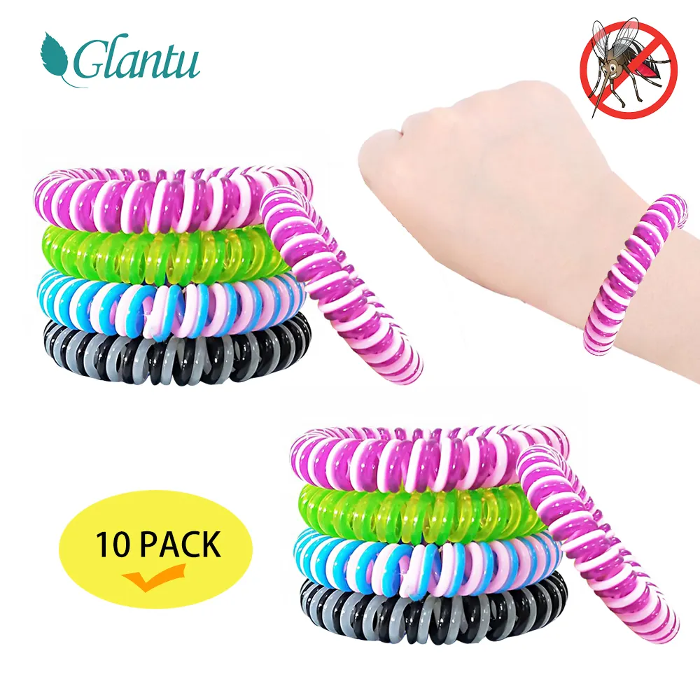 10 PACK Insect mosquito bracelet, Eva Mosquito Repellent bracelet Pest Control Repeller Anti mosquito band