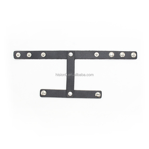 Mannen Lederen <span class=keywords><strong>Magic</strong></span> Pens Verstelbare Cockring En Ball Divider Terughoudendheid Voor Mannelijke - Product Image 5