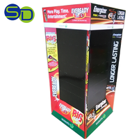 Supermercado Pop promocional de 1/4 de pantalla para Duracell-batería de pantalla