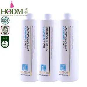 Shampoo quotidien bio organique à la kératine pour réparer les cheveux abîmés, OEM/ODM, longue durée - Product Image 1