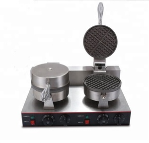 Nouvelle arrivée : Gaufrier électrique double belge / Machine à gaufres électrique antiadhésive - Product Image 3