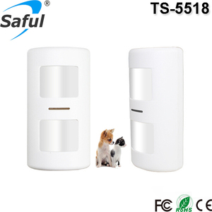 TS-5518 Ngoài Trời Không Dây Chống Nước Mới 2015 Cảm Biến Chuyển Động Hồng Ngoại Thụ Động Pir Với Miễn Dịch Thú Cưng - Product Image 1