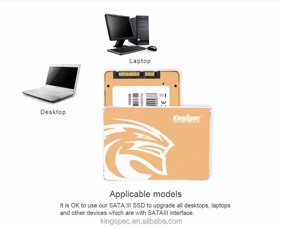 KingSpec высокая производительность 256 ГБ 2.5 дюймов SATA3 твердотельный накопитель для IPC и Server SATA III SSD жесткий диск