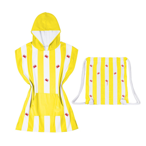 OEM super suave niño toallas de baño con capucha niños <span class=keywords><strong>albornoces</strong></span> Toalla de bebé al por mayor con capucha - Product Image 1