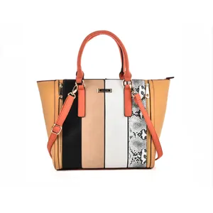 HEC New Style Pattern Color Leather Handbag for Women