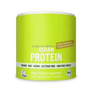 Neue Marke Sojabohnen-Molke-Protein pulver Blend Organic Raw Vegan 60 Portionen