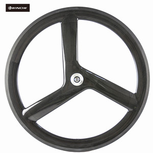Rueda de <span class=keywords><strong>Carbono</strong></span> Winowsports de Fábrica 700C, Rueda de 3 Radios Clincher o <span class=keywords><strong>Tubular</strong></span>, Rueda de <span class=keywords><strong>Carbono</strong></span> de 5 Radios para Piñón Fijo - Product Image 6