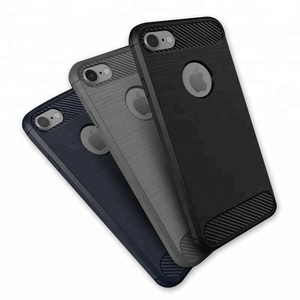 Caso suave de la <span class=keywords><strong>fibra</strong></span> del carbón para Huawei P20 lite cubierta del teléfono móvil - Product Image 2