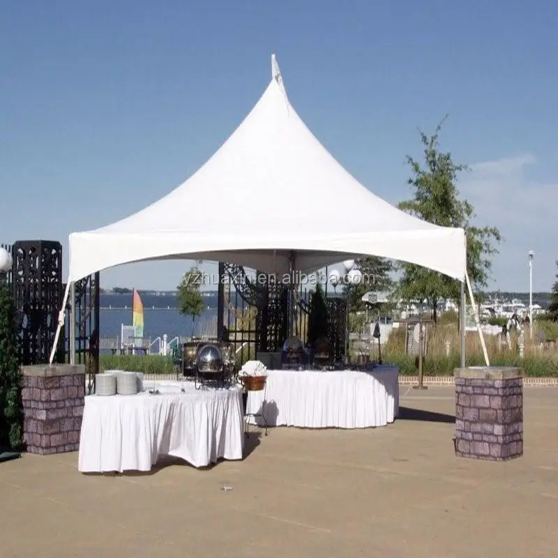 3x3 4x4 5x5 6x6 6x12m Pagode Gazebo De Alumínio PVC tenda para festa de casamento