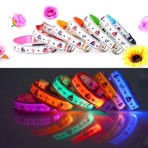 Punto suministra viaje modelo del barco de vela LED collar retro Gran Collar de perro - Product Image 1