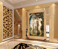 Peinture murale sur mesure de style Renaissance européenne haut de gamme