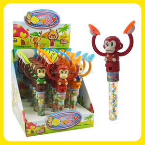 Plástico platillo mono llenar <span class=keywords><strong>con</strong></span> dulces mono tambor juguetes encantadores - Product Image 1