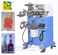 Machine d'impression sérigraphique pour flacons cosmétiques cylindriques, logo de rouge à lèvres, plastique, verre, gobelets en papier, sérigraphie