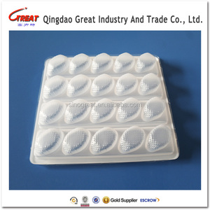 Plateau en <span class=keywords><strong>plastique</strong></span> PP de qualité alimentaire pour l'emballage des boulettes avec 20 trous - Product Image 5