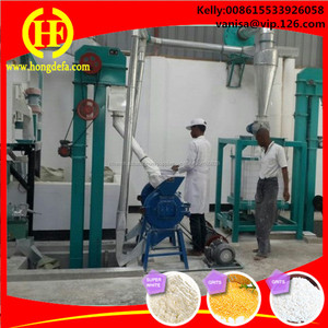 L'ouganda petite échelle maïs fraisage ligne farine de maïs faisant la machine pour faire ugali posho - Product Image 2