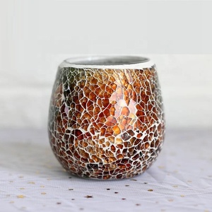 Portacandele in Vetro a Mosaico Turco Marocchino Fatto a Mano, Vendita Calda di Shanghai Linlang, Portacandele per Tea Light - Product Image 6