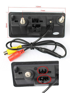 KOEN กล้องท้ายรถยนต์กันน้ำได้,กล้องสำรองข้อมูลสำหรับรถ VW Passat Tiguan ปี A4 A5 S5 Q3 Q5 - Product Image 5