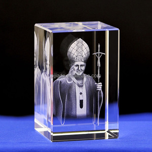 Shepherd <strong>Crystal</strong> <strong>Angel</strong> 3d Laser K9 <strong>Crystal</strong> Cube Religious - Product Image 3