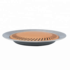 Assiette barbecue viande légumes cuisson céramique sans fumée cuisinière charbon de bois BBQ <span class=keywords><strong>grill</strong></span> casseroles - Product Image 3