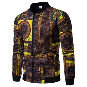 Primavera Outono Homens Jaqueta Bomber 2019 de Moda de Nova Longo Pao Casacos Men Slim Fit Casual Mens Casacos Corta-vento