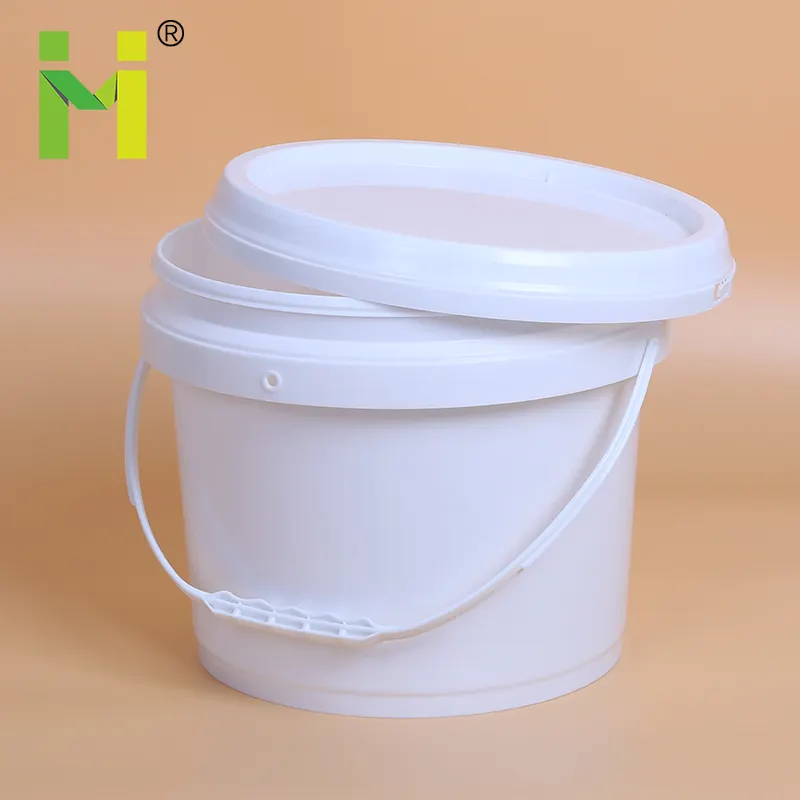 8 liter colorful coloured plastic bucket