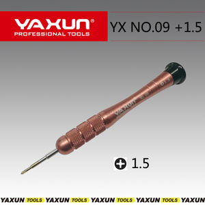 Nuevo <span class=keywords><strong>yaxun</strong></span> no.07 09 1.5 precisión <span class=keywords><strong>Destornillador</strong></span> Phillips 1.5 herramienta de reparación para la reparación móvil PH000 para Samsung iPad China móvil - Product Image 1