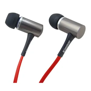 वायर्ड प्रीमियम बास उलझन मुक्त केबल इयरफ़ोन इनलाइन माइक्रोफोन के साथ स्टीरियो Headphones में कान Earbuds