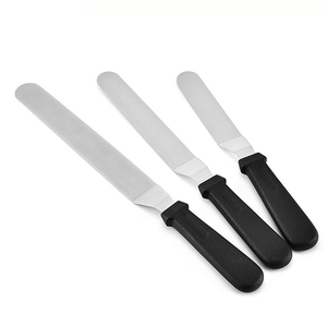 Espátula de <span class=keywords><strong>Offset</strong></span> de acero inoxidable en ángulo para decoración de pasteles, espátula profesional para decoración de pasteles, Espátulas para glaseado - Product Image 2