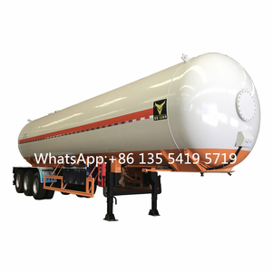 त्रि-एक्सल 52000l Lpg टैंक सेमी ट्रेलर एलपीजी ट्रक ट्रेलर 25 टन प्रोपेन एलपीजी ट्रांसपोर्ट टैंकर ट्रेलर कीमत - Product Image 6