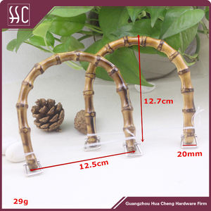 Bolso de bambú 2023 auténtico, accesorio con asa, bolso de bambú natural - Product Image 6