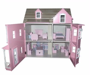 Nouveauté <span class=keywords><strong>Jouet</strong></span> en bois à construire soi-même pour <span class=keywords><strong>maison</strong></span> de poupée, jeu d'imitation pour enfants, <span class=keywords><strong>jouet</strong></span> de construction de <span class=keywords><strong>maison</strong></span> pour enfants - Product Image 6