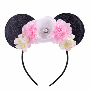 Fasce per bambini <span class=keywords><strong>con</strong></span> <span class=keywords><strong>fiori</strong></span> per bambini orecchie carine <span class=keywords><strong>con</strong></span> <span class=keywords><strong>fiori</strong></span> di cartone animato fascia per <span class=keywords><strong>capelli</strong></span> morbida fascia per <span class=keywords><strong>capelli</strong></span> - Product Image 4