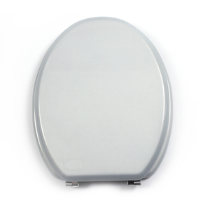 Foheel — siège de toilette allongé, réglage en bois moulé, paillettes de Bofan, avec charnières en acier inoxydable - Product Image 2