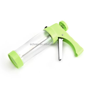 <span class=keywords><strong>Kit</strong></span> de pistola de prensa de galletas de plástico, 16 <span class=keywords><strong>discos</strong></span> <span class=keywords><strong>y</strong></span> 6 puntas de glaseado para galletas DIY - Product Image 3