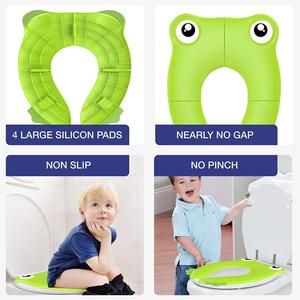 Portable <strong>Potty</strong> <strong>Training</strong> <strong>Seat</strong> for Boys, Baby, Kid, Toddler and Girls, Upgrade Ring <strong>Toilet</strong> <strong>Training</strong> <strong>Seat</strong> Cover Travel Folding Non - Product Image 3