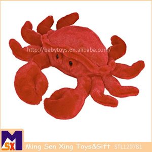 Grand excentrique le jouet crustacéen bourré de peluche de crabe - Product Image 1