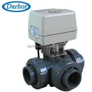 <span class=keywords><strong>3</strong></span> yollu elektrik aktüatörlü <span class=keywords><strong>2</strong></span> inç 4 inç pvc küresel vana - Product Image 1