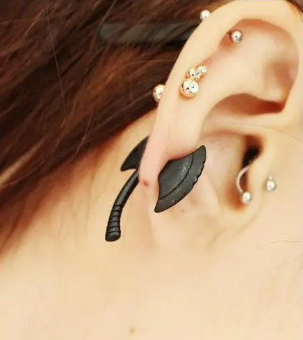 Cool Fashion Punk Rock 3D Axe Hatchet Earrings Unique Ear Stud Body Piercing Bohemian Earrings