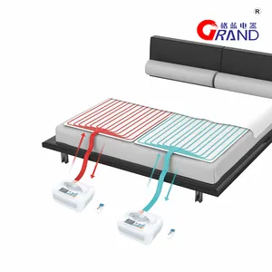 California King set di Dimensione di Controllo della Temperatura Doppio Materasso di Raffreddamento del Rilievo Copertura per Privazione del Sonno e Disturbi del Sonno