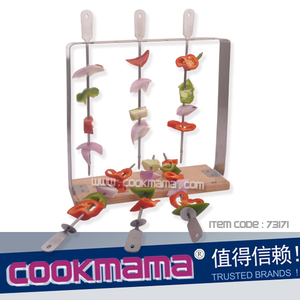 I più venduti 2022 per uso domestico essenziale strumento da campeggio all'aperto spiedini per barbecue in acciaio inossidabile - Product Image 4