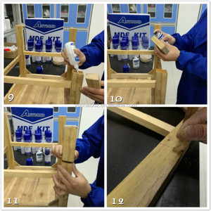 MDF KIT 100g 1500cps <strong>Cyanoacrylate</strong> <strong>Adhesive</strong> Plus 400ml Spray Activator - Product Image 5