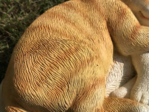 Handwerk Harz Statue Tier Poly resin Katze Figur Hausgarten Dekoration für Auto Armaturen brett Home Duft Birne - Product Image 3