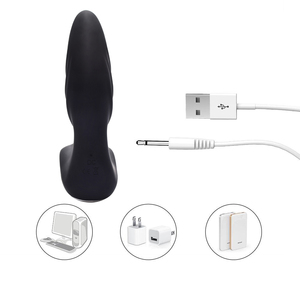 Männlicher Sex Stimulator Anal Plug Vibrator Sexspielzeug für Erwachsene Silikon Prostata Massage Drahtlose Fernbedienung Butt Plug Toy - Product Image 3
