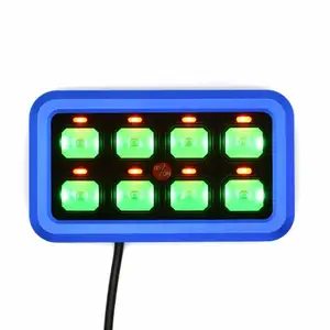 12V universale impermeabile 8 vie pannelli di controllo Touch Screen App Rgb 8 Gang Switch Panel con Led