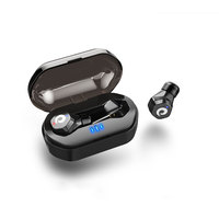 Audífonos Inalámbricos Bluetooth F8 TWS de Tamaño Pequeño, Sumergibles, con Sonido de Alta Calidad de 2 mm