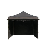 Tente de réception pliable de luxe 3x3 m pour événements et fêtes, auvent professionnel pour toit extérieur